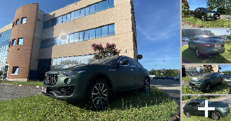 Wrapping Maserati Levante Verde Opaco 3m 2080 matt pine metallic