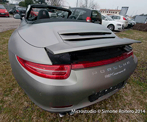 Wrapping Porsche Carrera 997 Treviso